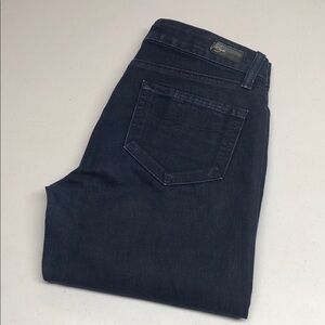 PAIGE SKYLINE DRIVE DARKWASH SKINNY JEANS 27x31 MADE IN USA 🇺🇸